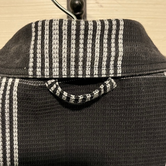 ROPER Men's Black & White Check Button-Down Shirt Size L - Picture 8 of 12